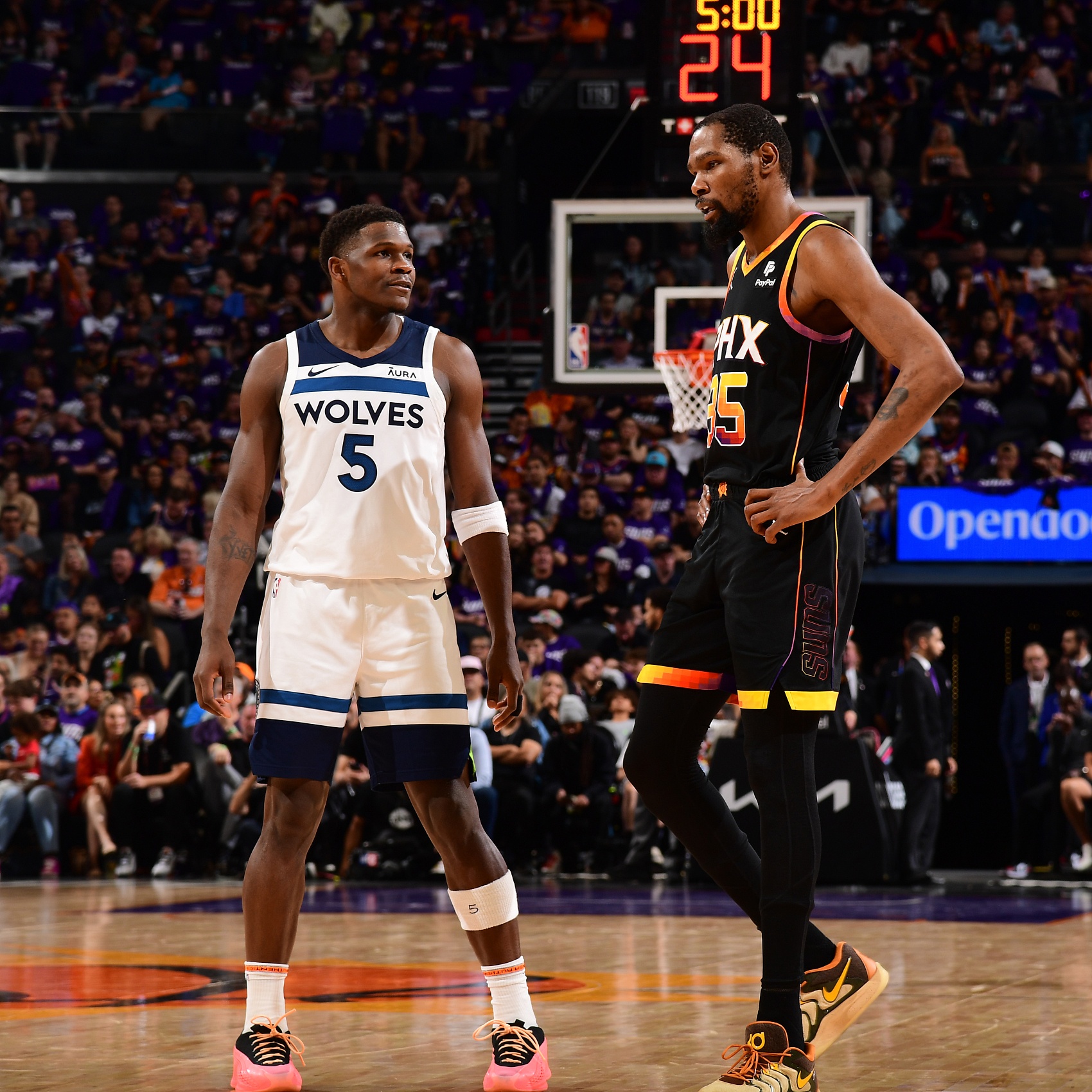 美記：雖然KD心儀火箭馬刺熱火 但內(nèi)部人士認(rèn)為他會(huì)被送到森林狼