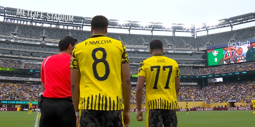 多特生涯首秀！第59分鐘19歲小貝林厄姆替補(bǔ)登場(chǎng)，換下格羅斯