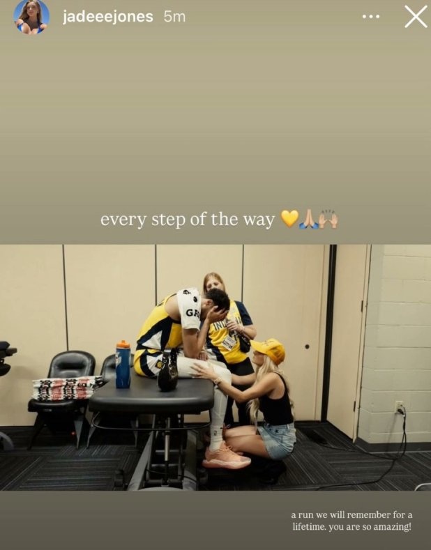 女友曬照安慰哈利伯頓：這段歷程永生難忘 你真是太棒了！??