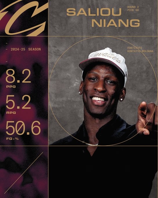 歐洲記者稱贊意大利前鋒尼昂：騎士選他中大獎(jiǎng)了 他是今年58號(hào)秀
