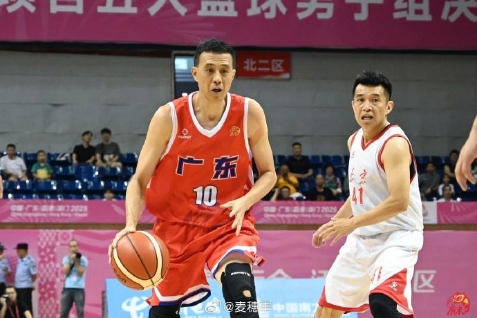 宋希+王晶壓陣！廣東奪全運群眾籃球男子組35-44歲和45-60歲冠軍