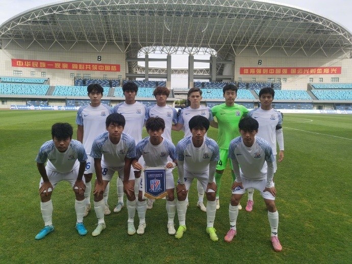 中青賽（U21組）晉級(jí)賽階段I組第四輪，上海申花4-0長(zhǎng)春亞泰