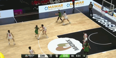 不容易！敘利亞U16女籃下半場(chǎng)被中國隊(duì)打出36-0之后終于得分