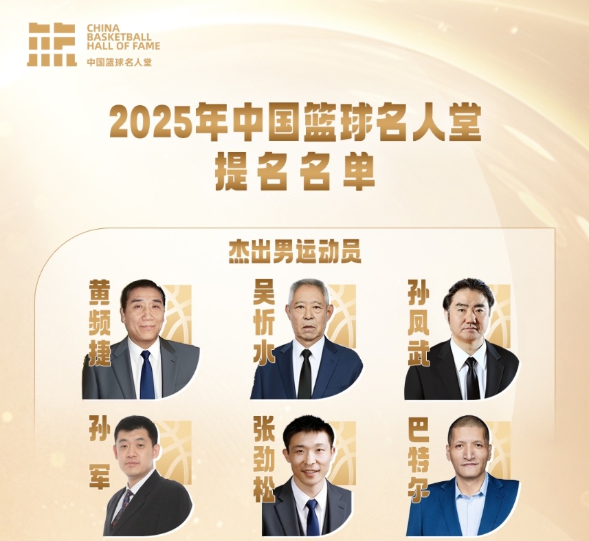 傳奇自傳承！上直播吧 舉薦中國籃球名人堂成員——男運(yùn)動(dòng)員篇